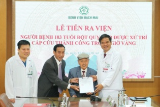 Tin mới y tế ngày 11/1: Kỳ tích cứu sống cụ ông 103 tuổi bị đột quỵ