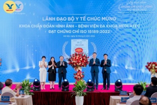 Medlatec mở ra chương mới về chẩn đoán hình ảnh với chứng chỉ ISO 15189:2022