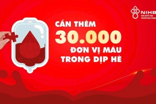 Thiếu máu trầm trọng trong dịp hè, Viện Huyết học kêu gọi hiến máu khẩn cấp