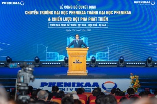 Thủ tướng Phạm Minh Chính: Xây dựng Đại học Phenikaa trở thành hình mẫu về tự chủ, đổi mới và quản trị thông minh