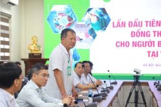 Bệnh viện Hữu nghị Việt Đức thực hiện thành công ca ghép đồng thời tim - phổi đầu tiên Bệnh viện Hữu nghị Việt Đức thực hiện thành công ca ghép đồng thời tim - phổi đầu tiên
