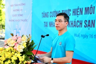 Phát động chiến dịch “Du lịch không khói thuốc” tại Huế