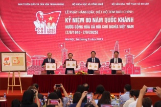 Ra mắt Trung tâm Báo chí phục vụ Lễ kỷ niệm 80 năm Quốc khánh 2/9 Ra mắt Trung tâm Báo chí phục vụ Lễ kỷ niệm 80 năm Quốc khánh 2/9