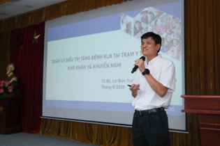 Trạm y tế xã phát huy hiệu quả điều trị tăng huyết áp và tiểu đường Trạm y tế xã phát huy hiệu quả điều trị tăng huyết áp và tiểu đường