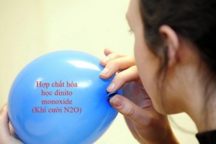 Có thể liệt toàn thân khi sử dụng bóng cười