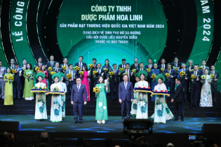 Dược phẩm Hoa Linh tiếp tục được vinh danh Top 5 Công ty Đông dược uy tín