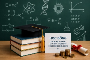 Tốp 30% thí sinh xuất sắc nhiều ngành có cơ hội nhận học bổng Chính phủ