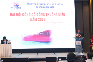 ĐHĐCĐ PVT Logistics: Lợi nhuận quý I/2023 đạt 30 tỷ đồng, hoàn thành 54,5% kế hoạch