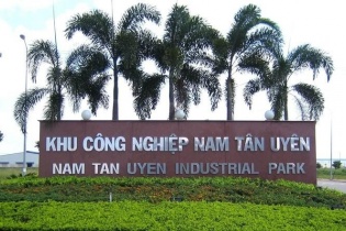 Nam Tân Uyên nhận đất triển khai dự án KCN Nam Tân Uyên mở rộng giai đoạn II