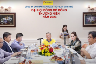 ĐHĐCĐ Thuỷ sản Minh Phú: Dự kiến kể từ tháng 8/2023 trở đi, giá tôm sẽ tăng
