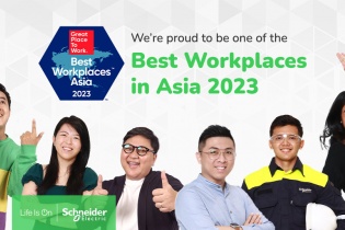 Schneider Electric lần thứ 3 được vinh danh “Nơi làm việc tốt nhất châu Á” năm 2023