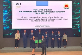 FMO muốn thu xếp gói tín dụng 90 triệu USD cho Lộc Trời