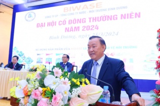 ĐHĐCĐ Biwase: Biwase tiếp tục tìm kiếm cơ hội đầu tư vào ngành cốt lõi 