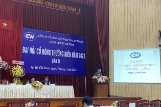 ĐHĐCĐ CII: Lên kế hoạch thâu tóm thêm một dự án BOT trong tháng 6-7/2024