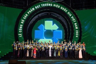 Coteccons được vinh danh "Thương hiệu Quốc gia Việt Nam năm 2024"