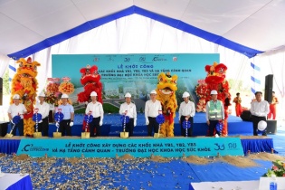 Coteccons khởi công gói thầu trị giá gần 500 tỷ đồng tại Đại học Quốc gia TP.HCM