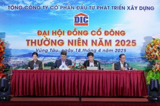 ĐHĐCĐ DIC Corp: Huy động 1.800 tỷ đồng để trả nợ trái phiếu và đầu tư dự án