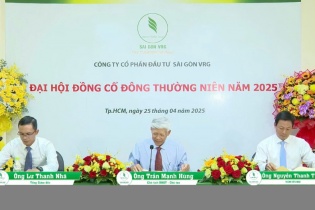 ĐHĐCĐ SIP: Ước tính lãi quý I/2025 đạt 402 tỷ đồng, tăng 55,87%