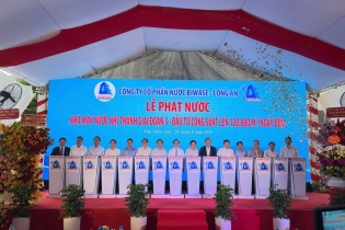 Nhà máy nước Nhị Thành chính thức nâng công suất lên 120.000 m3/ngày đêm Nhà máy nước Nhị Thành chính thức nâng công suất lên 120.000 m3/ngày đêm