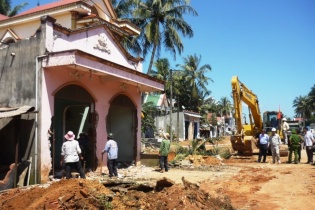 Bình Định lại đốc thúc giải phóng mặt bằng Quốc lộ 1