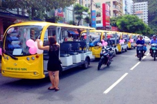 TP.HCM sẽ thí điểm sử dụng xe ô tô điện phục vụ du lịch