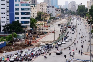 Hà Nội quyết hoàn thành GPMB đoạn Ngã Tư Sở - Ngã Tư Vọng giữa năm 2016