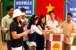 Đảm bảo tiết kiệm chi phục vụ bầu cử đại biểu Quốc hội khóa XIV