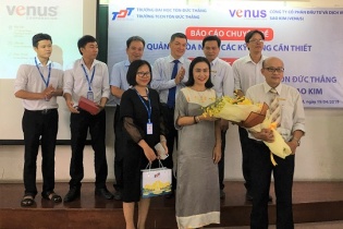 Venus ký kết hợp tác với Trường Đại học Tôn Đức Thắng