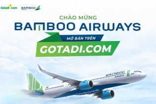 Gotadi bắt đầu bán vé tất cả các tuyến bay của Bamboo Airways