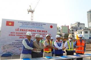 TP.HCM quyết hoàn thành 85% khối lượng dự án Metro số 1 năm 2020