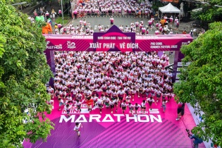 Gần 2.000 cư dân tham gia giải chạy thường niên Phú Đông Mini Marathon mùa 5