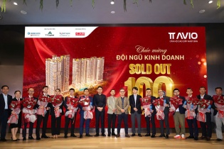 TT AVIO chính thức Sold Out dự án - Dấu ấn 1 năm tạo nên kỳ tích của liên doanh Nhật Bản