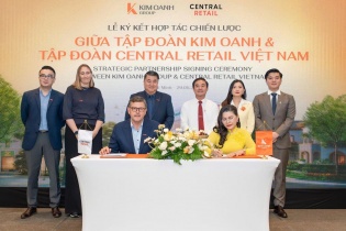 Kim Oanh Group hợp tác chiến lược cùng Central Retail Việt Nam, phát triển hệ sinh thái thương mại - dịch vụ hiện đại tại các khu đô thị