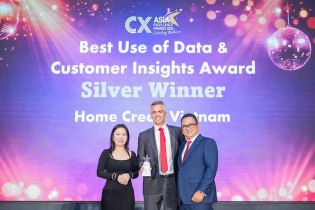 Home Credit Việt Nam ghi dấu ấn tại Giải thưởng quốc tế CX Asia Excellence Awards
