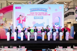 Trung tâm Thương mại AEON MALL chính thức khai trương tại TTC Plaza Đà Nẵng
