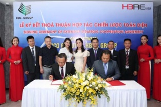HBRE Group và CCG Group hợp tác chiến lược toàn diện