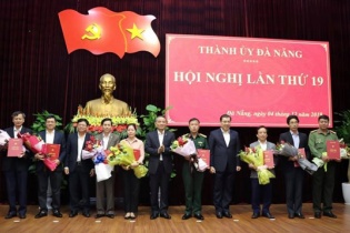 Đà Nẵng trao quyết định của Ban Bí thư chuẩn y 8 ủy viên Đảng bộ thành phố