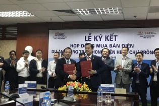 Ký kết Hợp đồng mua bán điện dự án Trang trại phong điện HBRE Chư Prông (Gia Lai)