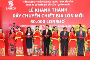  650 tỷ đồng nâng công suất nhà máy bia Sài Gòn-Quảng Ngãi