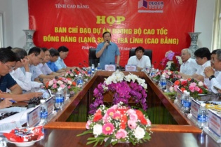 Tỉnh Cao Bằng làm việc với Đèo Cả về đầu tư tuyến cao tốc Đồng Đăng -Trà Lĩnh