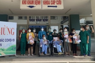 Đà Nẵng: Ngày thứ 4 liên tiếp không ca nhiễm mới, thêm 11 bệnh nhân xuất viện