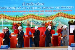 Khởi công Khu Công nghiệp - Đô thị và Dịch vụ Becamex VSIP Bình Định