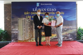Chính thức trao Giấy chứng nhận sở hữu căn hộ cho cư dân Hiyori Garden Tower 
