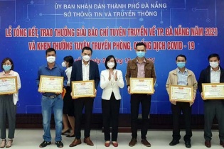 Khen thưởng báo chí có thành tích tuyên truyền Đà Nẵng năm 2021