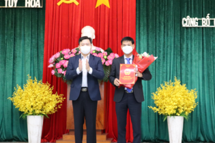 Ông Nguyễn Công Thành làm Phó Chủ tịch Thành phố Tuy Hoà