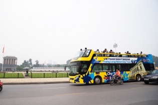 Hà Nội có thêm tuyến xe bus 2 tầng phục vụ khách du lịch     