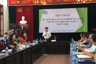 Doanh nghiệp than quy định của Dự thảo Bộ Luật Lao động sửa đổi có nhiều tác động bất lợi