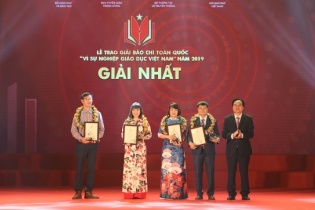 44 tác phẩm được trao giải vì sự nghiệp giáo dục 