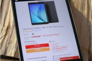 Samsung Galaxy Tab A có giá từ 6,99 triệu đồng