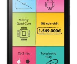1,55 triệu đồng sở hữu smartphone phổ thông Lenovo A1000 